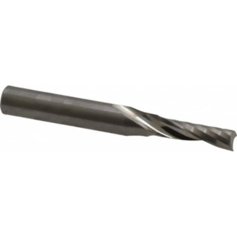 LMT Onsrud LP 3/16 Diam RH Solid Carbide 1-Flute Single Edge Upcut Spiral Router Bit Uncoated, 5/8 LOC, 1/4 Shank Dia...
